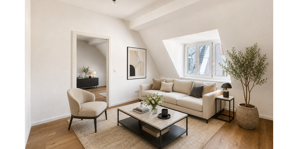 Etagenwohnung Nürnberg Gibitzenhof - 2 Zimmer, 54 m&sup2;, 890&euro; | Angebot:27153542