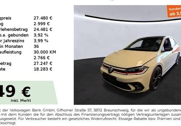 VW Polo 20.018 km 26.990 &euro; Fürth 90763