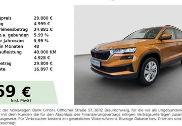 Skoda Karoq 35.282 km 29.650 &euro; Fürth 90763
