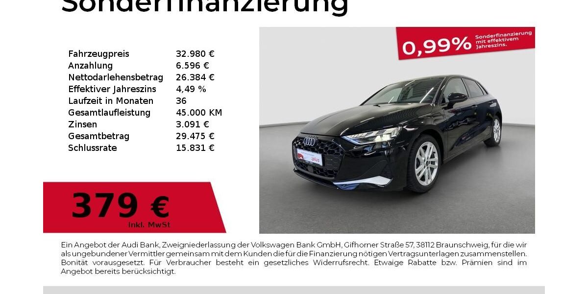 Audi A3 21.817 km 31.980 &euro; Fürth 90763