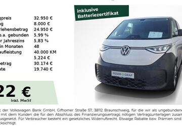 VW ID. Buzz 31.890 km 32.940 &euro; Cadolzburg 90556