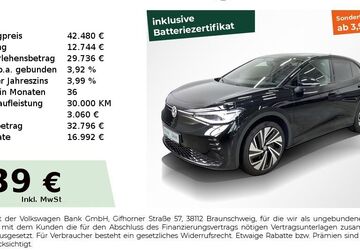 VW ID.5 33.275 km 41.990 &euro; Fürth 90763