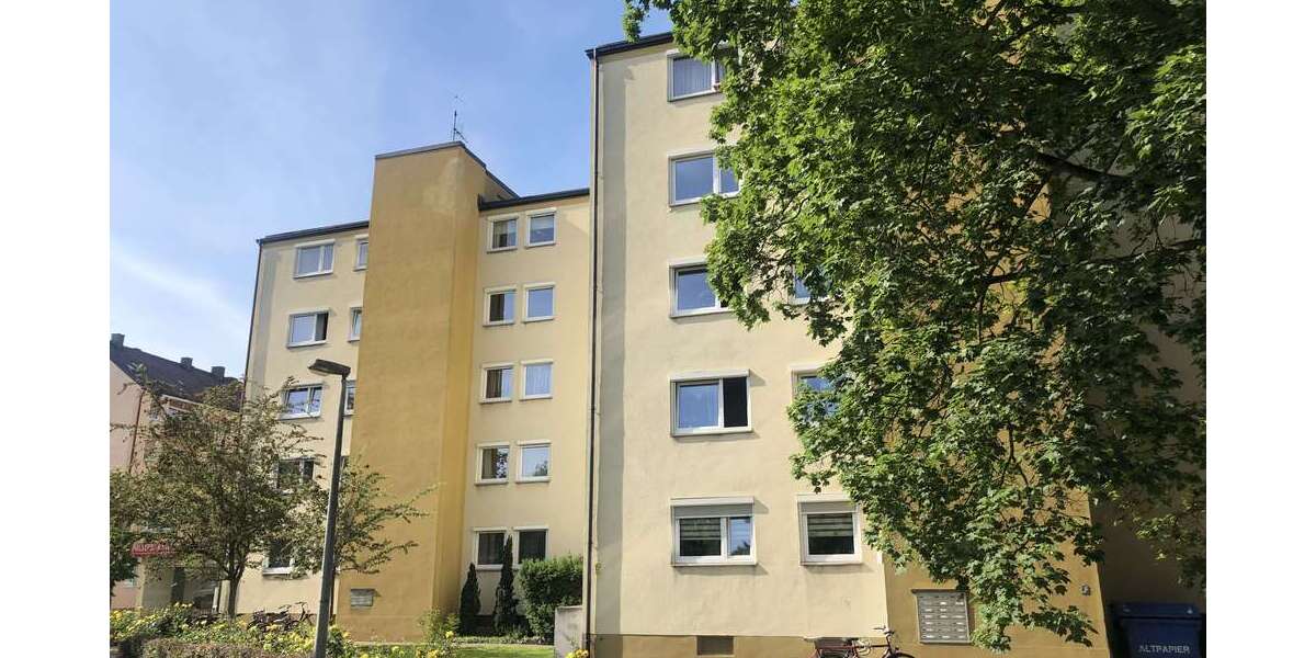 Etagenwohnung Nürnberg Sankt Johannis - 2 Zimmer, 58 m&sup2;, 695&euro; | Angebot:26999813