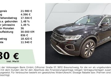 VW T-Roc 18.608 km 21.950 &euro; Fürth 90763