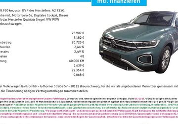 VW T-Roc 18.950 km 25.907 &euro; Fürth 90762