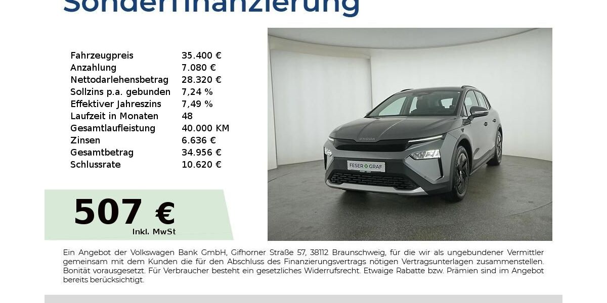 Skoda Elroq 9.900 km 35.400 &euro; Nürnberg 90441