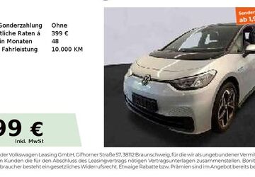 VW ID.3 9.998 km 27.308 &euro; Nürnberg 90411