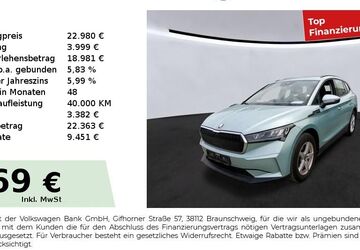 Skoda Enyaq 15.032 km 22.980 &euro; Cadolzburg 90556