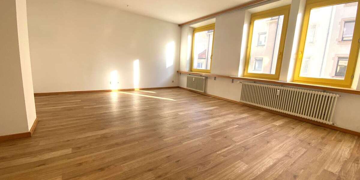Etagenwohnung Nürnberg Kleinweidenmühle - 2 Zimmer, 60 m&sup2;, 570&euro; | Angebot:26490299